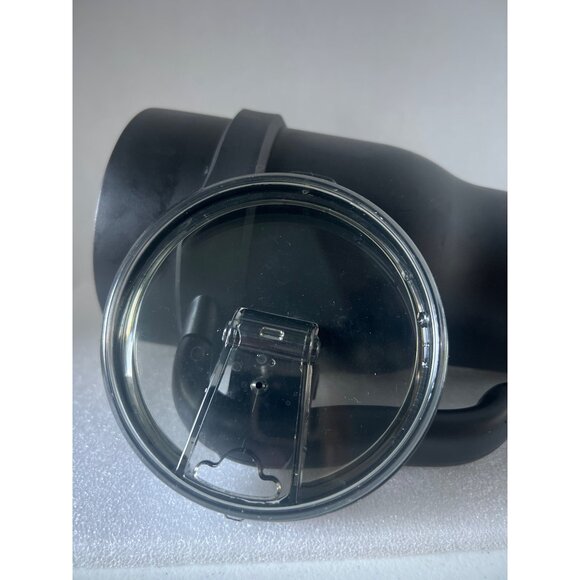 RTIC 32oz Stainless Steel Matt Black Travel Mug With Add on Handle and Lid - Picture 5 of 9